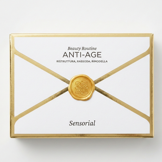 Cofanetto MINI Beauty Routine: ANTI-AGE Olio detergente + Lipidico Multi Protettivo + Glamour Cream