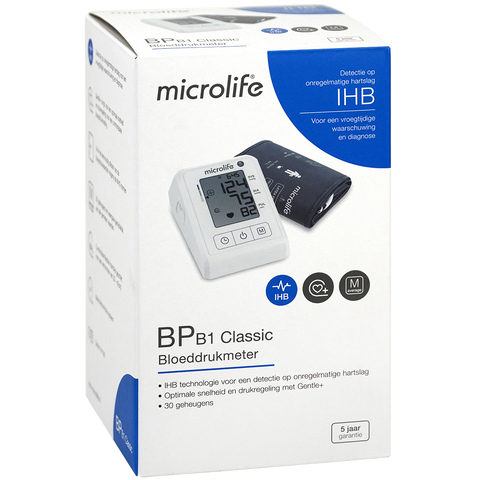 MISURATORE PRESSIONE MICROLIFE BPB1 Classic con tecnologia Gentle+